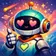 Colorful abstract geometric avatar with vibrant shapes and dynamic composition.